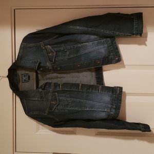 Lucky Brand Cropped Denim Jacket